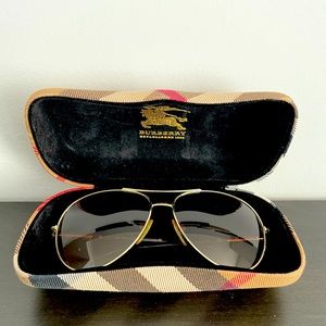 Burberry aviator women’s sunglasses